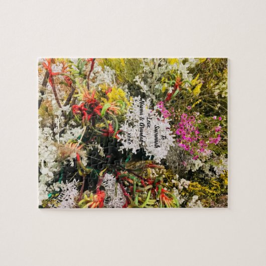 Puzzle Fleur sauvage australien (Horizontal)