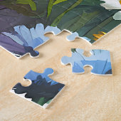 Puzzle Fleur sauvage et ruisseau dans la vallée de Spring (Côté)