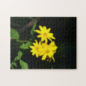 Puzzle Fleur sauvage Jaune (Horizontal)