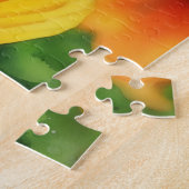 Puzzle Fleur sauvage lumineux aquarelle style Art (Côté)