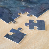 Puzzle Fleur sereine immergée dans une couleur riche (Côté)