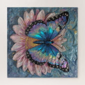 Puzzle Fleur sereine immergée dans une couleur riche (Horizontal)