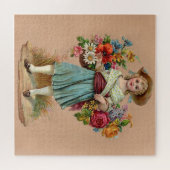 Puzzle Fleur victorienne (Horizontal)