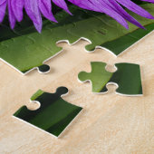 Puzzle Fleur violette (Côté)