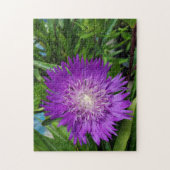 Puzzle Fleur violette (Vertical)