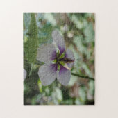 Puzzle Fleur Violette (Vertical)