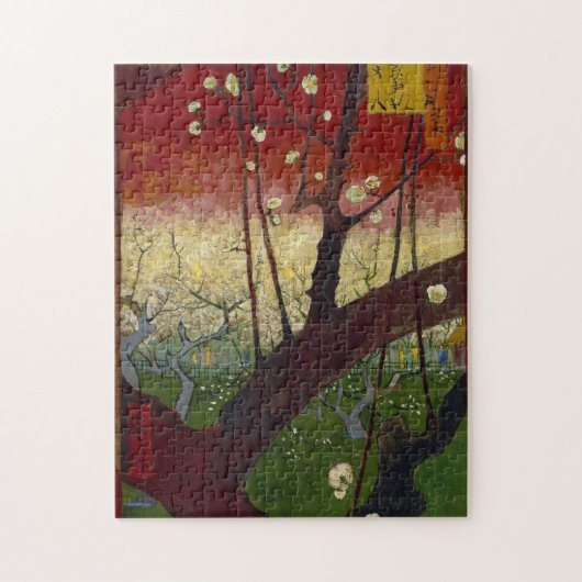 Puzzle fleurissant de prunier (Vertical)
