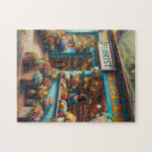 Puzzle fleuriste extérieur jamaïque (Horizontal)