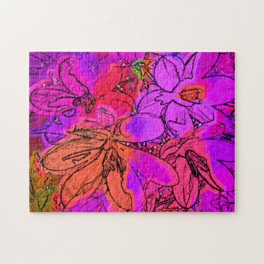 PUZZLE FLEURS (Horizontal)