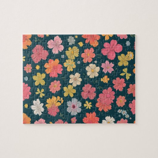 Puzzle Fleurs (Horizontal)