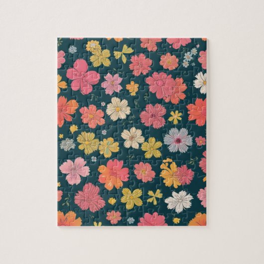 Puzzle Fleurs (Vertical)