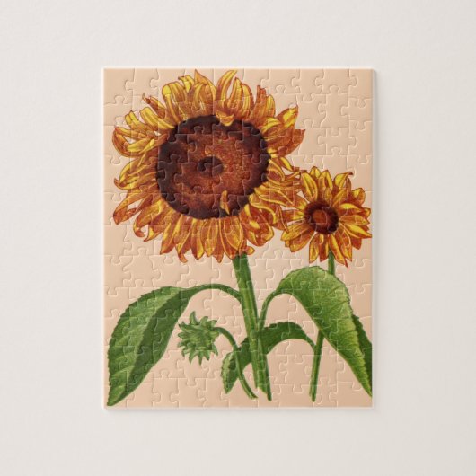 Puzzle fleurs (Vertical)