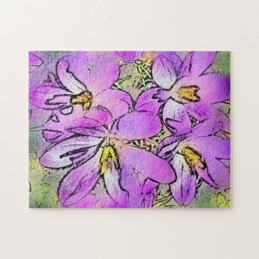 PUZZLE FLEURS (Horizontal)