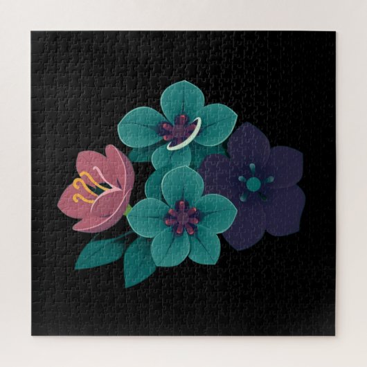 Puzzle Fleurs (Vertical)