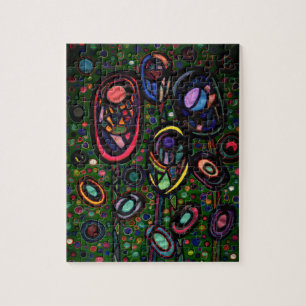 Puzzle Fleurs à motifs