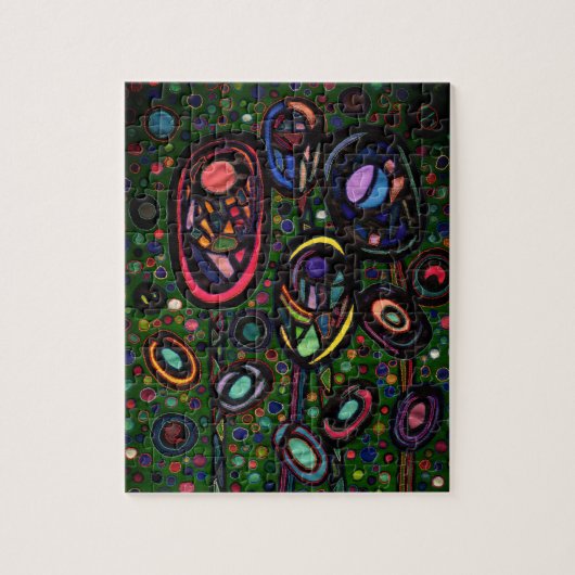 Puzzle Fleurs à motifs (Vertical)
