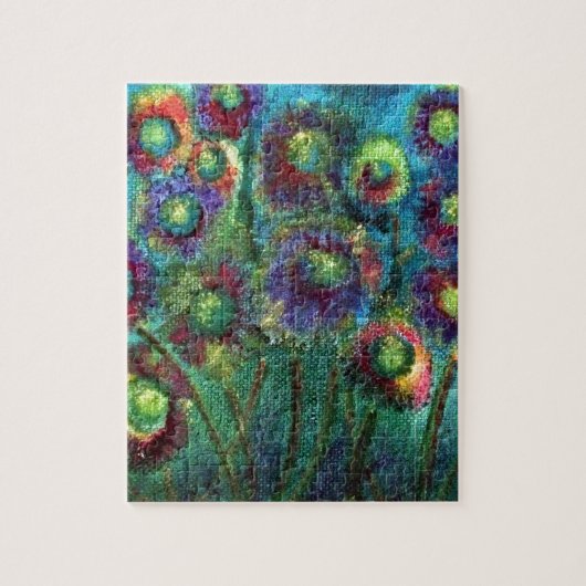 Puzzle Fleurs abstraites (Vertical)