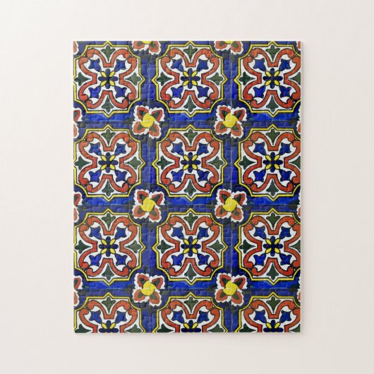 Puzzle Fleurs Abstraites, Style impressionniste (Vertical)