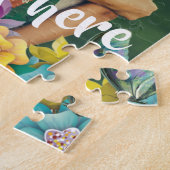 Puzzle Fleurs Animées et papillons des textes faits sur (Côté)