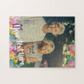 Puzzle Fleurs Animées et papillons des textes faits sur (Horizontal)