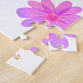 Puzzle Fleurs aquarelle (Côté)