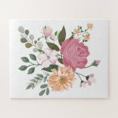 Puzzle Fleurs aquarelle (Horizontal)