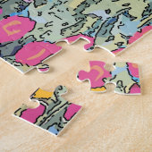 Puzzle Fleurs Art Déco (Côté)