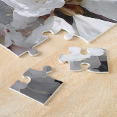 Puzzle Fleurs blanches (Côté)