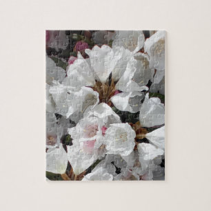 Puzzle Fleurs blanches