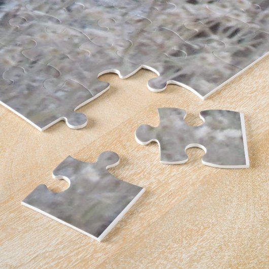 Puzzle Fleurs blanches dans la forêt (Côté)
