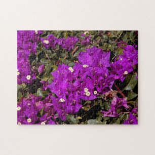 Puzzle Fleurs Bougainvilliers pourpres Nature Florale