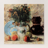 Puzzle Fleurs, Cafetière et Fruits par Vincent van Gogh (Vertical)