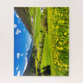 Puzzle Fleurs | Canton des Grisons de Dandelion, Suisse (Vertical)