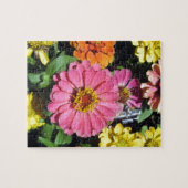 Puzzle Fleurs colorées (Horizontal)