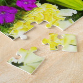 Puzzle Fleurs colorées (Côté)