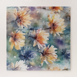 Puzzle Fleurs colorées