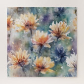 Puzzle Fleurs colorées (Vertical)