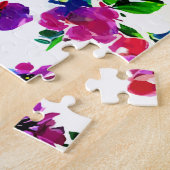 Puzzle Fleurs Colorées (Côté)