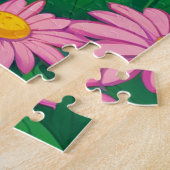 Puzzle Fleurs colorées d'abeille de dessin (Côté)