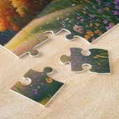Puzzle Fleurs colorées de prairie Art (Côté)