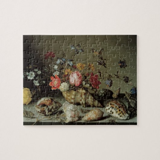 Puzzle Fleurs, coquilles et insectes Balthasar van der As (Horizontal)