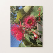 Puzzle Fleurs d'abeille de miel et d'eucalyptus (Vertical)