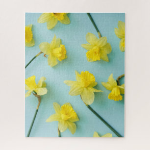 Puzzle Fleurs Daffodiques jaunes
