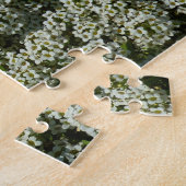 Puzzle Fleurs d'Alyssum doux Floral blanc (Côté)