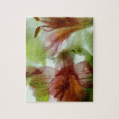 Puzzle Fleurs dans la glace (Vertical)