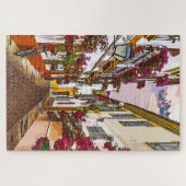 Puzzle Fleurs dans la rue. Cordoue, Andalousie, Espagne. (Horizontal)