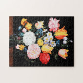 Puzzle Fleurs dans un navire en verre, Jan Brueghel le pl (Horizontal)