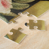 Puzzle Fleurs dans un pot de Delft (huile sur le panneau) (Côté)