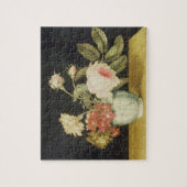 Puzzle Fleurs dans un pot de Delft (huile sur le panneau) (Vertical)