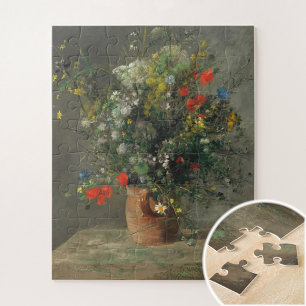 Puzzle Fleurs dans un vase (2) par Auguste Renoir